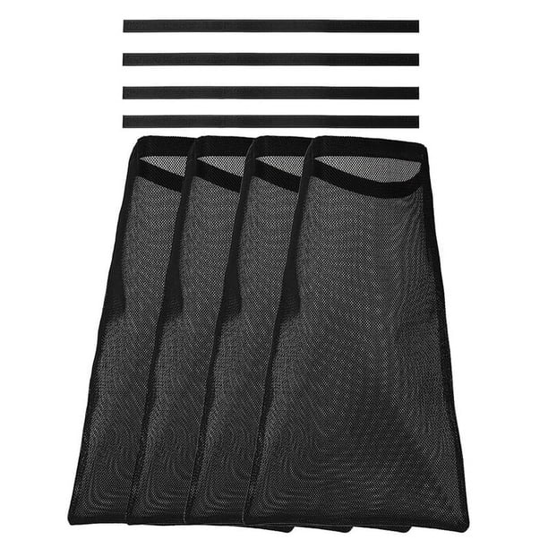 Paquete 4 Bolsas para Pelusas VentilacióN Secadora Trampas para Pelusas Bolsa para Polvo de Pelusas para Rejillas VentilacióN Secadoras al Aire Libre Captura de Pelusa y Polvo
