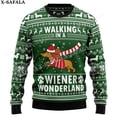thumbnail image 5 of Suéteres de punto feos para Navidad, para perros y gatos, divertidos, para Halloween, Navidad, regalos, para parejas, fiestas, unisex, informales, 3 unidades, 5 of 5
