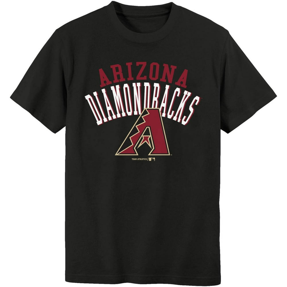 MLB Arizona Diamondbacks Boys 4-18 Short Sleeve Alternate Color Tee ...