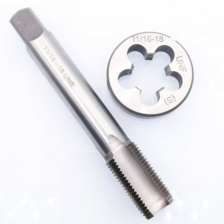 

11/16-18 UN Right Hand Thread Tap and Die Set 11/16\ \ - 18 TPI High HSS