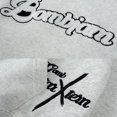 thumbnail image 5 of Unisex 400g Heavyweight Cotton Hooded Sweatshirt with Towel Embroidery, Thick Pullover Hoodie for Men & Women, Loose Fit American-Style Fall Outfit, 5 of 7