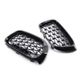 thumbnail image 3 of NS Front Bumper Kidney Grille Car Diamond Meteor Latest Style Grill Black for BMW X3 F25 2014-2017 Facelift 51117338571, 51137367421, 51117338572, 51137367422, 3 of 6