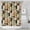Pioneer Flower Floral, variant on Pioneer Flower Floral Print Pattern Shower Curtain 84"x72", Bathroom Decorative Shower Curtain Set with 12 Hooks, Waterproof Washable