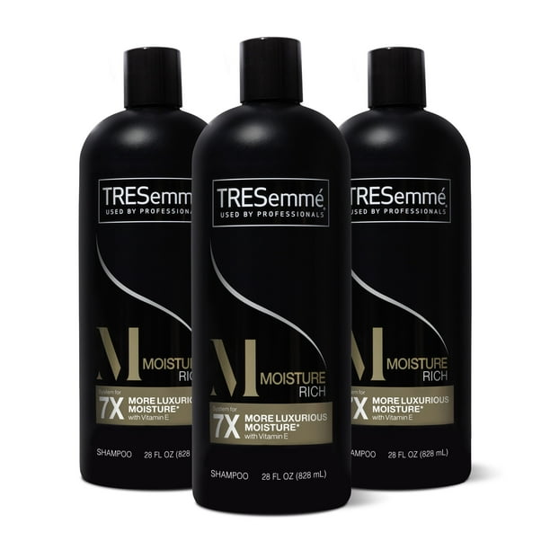 TRESemmé Shampoo Moisture Rich, 28 oz, 3 Count