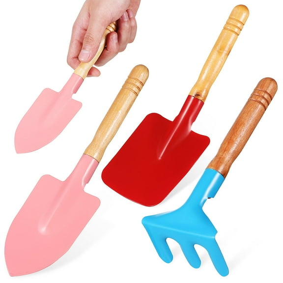 Raindrops  Shovel Hoe Rake Set Shovels Garden Supplies Gardening Tools Kids Child