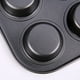 thumbnail image 5 of Juego de 1 molde para muffins de acero al carbono antiadherente negro (M) Sailing Electrónica, 5 of 5