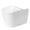 White, variant on Duravit 217009-Dual Me By Starck Elongated Toilet Bowl Only - White