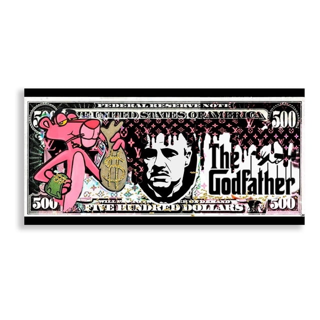 Cuadro Decorativo Dólar El Padrino