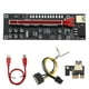 thumbnail image 4 of PCI-E LED tarjeta de video EXPANSIÓN Tarjetas gráficas 8 condensadores de estado sólido 6 pin 4 pines extensor adaptador portátil con hebilla de fijación tipo 2 Vogacara EL005599-02B, 4 of 6