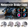 thumbnail image 4 of Daily Mix Store Angel Eye Flash Motorcycle Headlight Tail Brake Rear Motorbike LED, 4 of 9