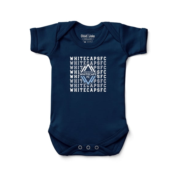 Newborn & Infant Chad & Jake Deep Sea Blue Vancouver Whitecaps FC Retro Bodysuit