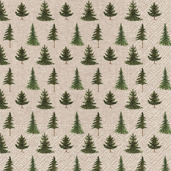 Set of 1 Luncheon We Care Forest Napkins 20 Pack