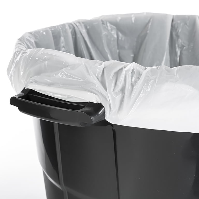 Hyper Tough 20 Gallon Heavy Duty Plastic Garbage Can, Included Lid