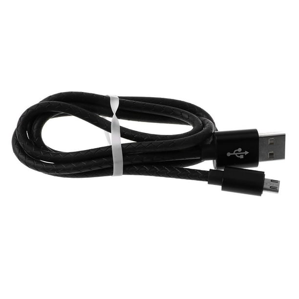 Cable De Datos De Sincronización TPE Micro USB De Para Dispositivos Android Negro