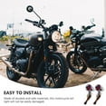 thumbnail image 4 of 1 Pair Motorcycle LED Modified 12V Light Retro Motorbike Indicator Turn Lights, 4 of 8
