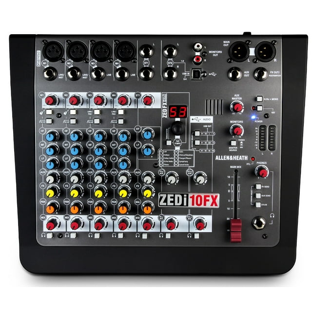 Mezcladora Interface Audio Y Efectos ALLEN&HEATH ZEDI-10FX