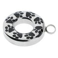 thumbnail image 4 of Round Pet Dog Urn Locket Casket ed Holder Filler Jar Jewelry Keepsake, 4 of 8