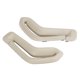 thumbnail image 1 of For S60 S80 V70 Xc90 Left Right Belt Retractor Guide Ring Belt Selector Gate Belt Trim Cover Beige -ys, 1 of 5