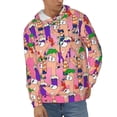 thumbnail image 2 of Phineas And Ferb Mens Active Sweatshirts Cozy Hoodie 3d Graphic Sweater Casual Winter Clothes Tops Coat Medium, 2 of 7