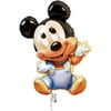 XL 32" Baby Mickey Mouse Disney Super Shape Mylar Foil Balloon Party Decoration