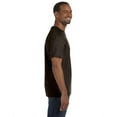 thumbnail image 3 of Hanes Men's 3 Pack Authentic 6 Oz Cotton Crewneck Dark Chocolate T-Shirt, Size S, 3 of 3