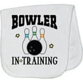 thumbnail image 2 of Inktastic Future Bowler in Training Bowling Baby Burp Cloth, 2 of 3