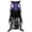 Purple, variant on Steampunk Breathable Long Sleeve Bustiers Corset with Skirt Women Party Set Purple S