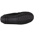 thumbnail image 7 of GLOBALWIN Women's Moccasins Shoes Winter Indoor Outdoor Faux Fur Lined Slippers Black 8M, 7 of 7
