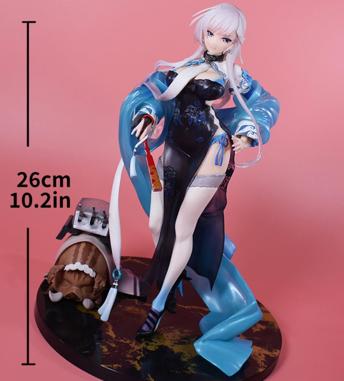 New Azur Lane HMS Belfast (Standing Ver) Character Anime Model Statue Action Figures Desktop Ornament Popular Decorations Fan Souvenirs Creative Gift Collectable