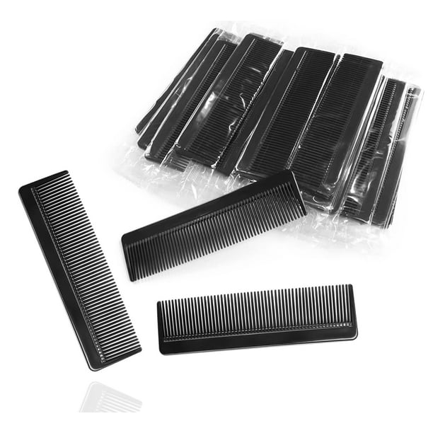20 Pack Men Pocket Combs Individually Wrapped, Fine Combs In Bulk
