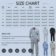 thumbnail image 3 of Men's Sports Leisure waffle Hooded Hood Coat Trousers Sets Men's Tracksuit zipper Hoodies+Pants 2Pcs Sets Suit Sportswear Trend Fashion Hip Hop Men Clothing, 3 of 4