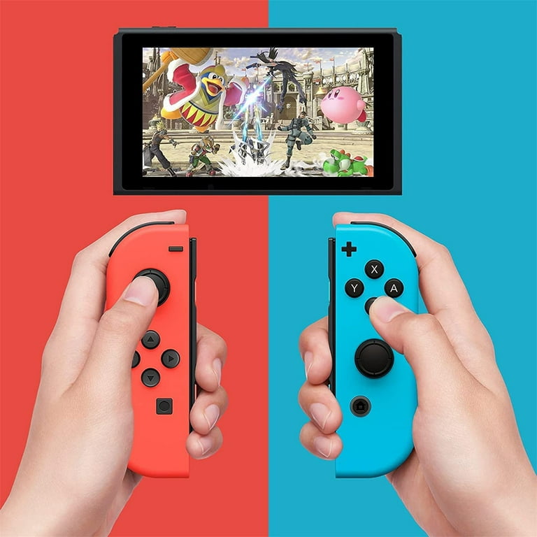 Nintendo Switch Joy-Con Pair Neon Red, Neon Blu