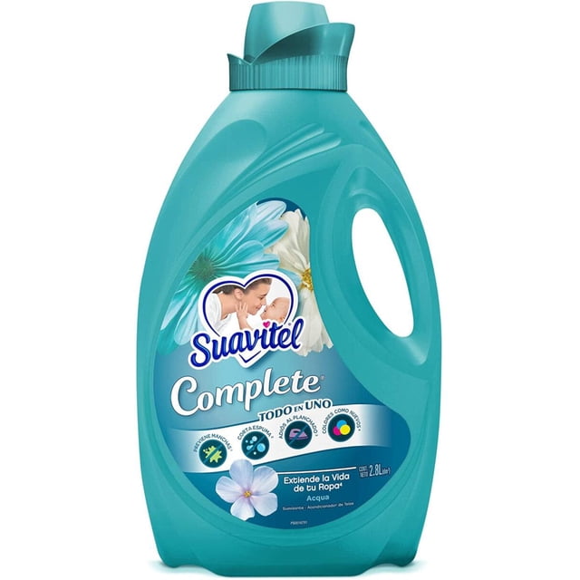 Pack de 4 Suavizante Telas Suavitel Complete Acqua 2.8 L Suavitel Acqua