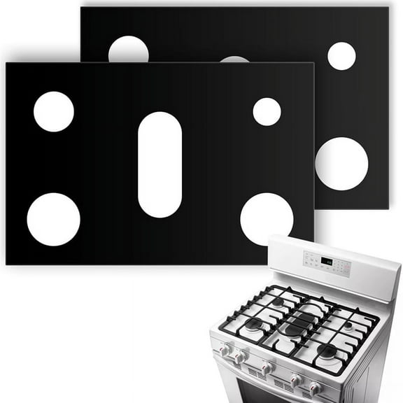 2PCS Gas Stove Burner Cover Stove Guard Stove Top Protector Gas Stove Burner Liners Gas Stove Range for Kitchen Cooking