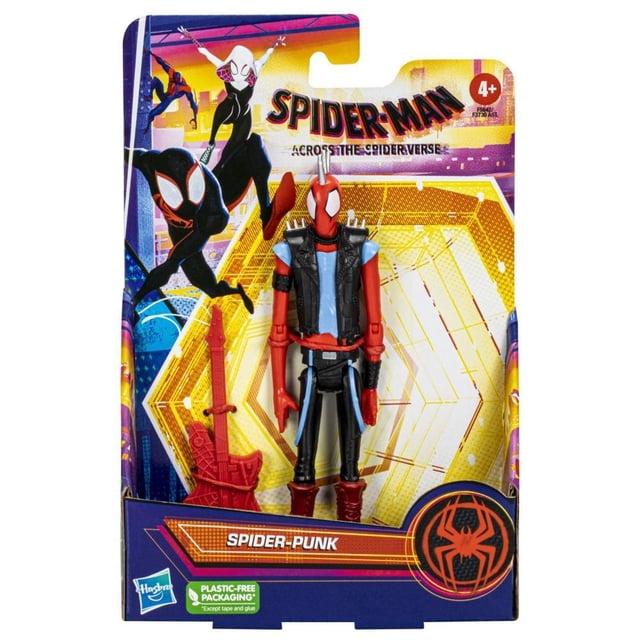 Marvel Spider Man: Across The Spider Verse - Spider Punk 6 Pulgadas Hasbro F5642