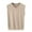 Khaki, variant on Fengactive Men's Casual Sweater Vest V-Neck Slim Fit Sleeveless Sweater Knitted Pullover Vest