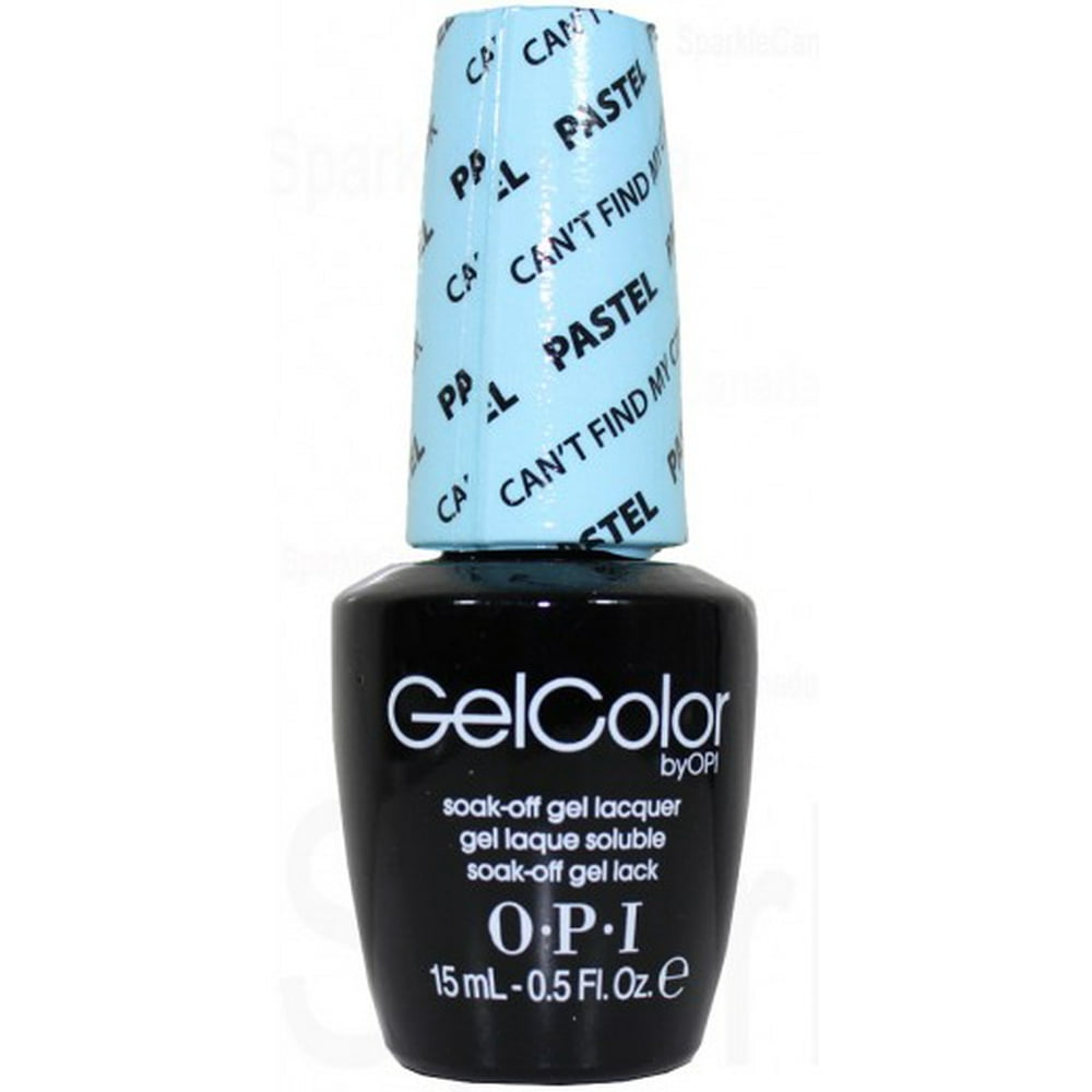 OPI OPI NAIL Gel Polish GELCOLOR Pastel .5oz/15mL Can't Find My