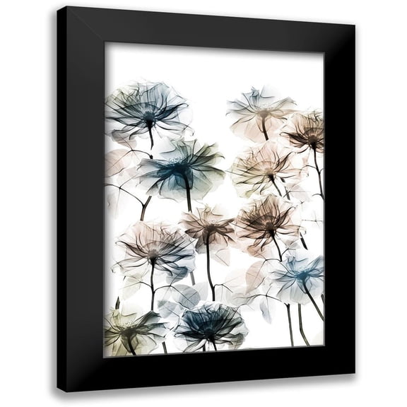 Koetsier, Albert 11x14 Black Modern Framed Museum Art Print Titled - Energetic Flower Bed 3