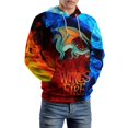thumbnail image 6 of Wings of Fire Hoodie for Men Women, Unisex 3D Print Pullover Hooded With Pocket, Funny Sweatshirt, Long Sleeve Hoodies, S-6XL, 6 of 8