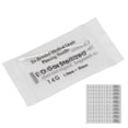 thumbnail image 1 of Aguja para perforación corporal, 100 piezas Aguja para perforación corporal profesional Aguja para perforación de oreja Agujas para perforación profesionales adaptadas para la perfección, 1 of 8