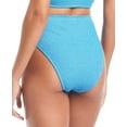 thumbnail image 2 of Bar III Women's High Leg High Rise Bikini Bottoms - Cobalt - Medium, 2 of 2