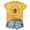 Yellow, variant on LUOGENLI Female T-shirts for Womens Women's Fashion Casual Print Round Neck Short Sleeve T Shirt Top Womens T-shirts Graphic Tees xxl Tall Summer Clothes Dark Gray S