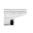 thumbnail image 3 of Multi-purpose 30cm Measuring Protractor Template Drawing Rolling Rule, 3 of 3