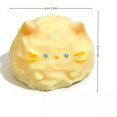 thumbnail image 2 of Cute Kitten Milk Cake Fidget Gift, Slow Rising Sensory Experience Soft Foam Pinchable Ball with Realistic Texture, Odorless Portable Non-Toxic for Home Office Desk Stress & Anxiety Relief, 2 of 5
