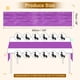 thumbnail image 2 of 2 Paquetes de Caminos de Mesa de Gasa Morado Oscuro 35.4" x 118" Caminos de Mesa Rústicos para Bodas y Fiestas, (10 Pies), 2 of 6