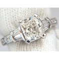 thumbnail image 3 of GIA certified 2.00ct. Cushion cut diamond ring G/VVS-2 platinum classic, 3 of 10
