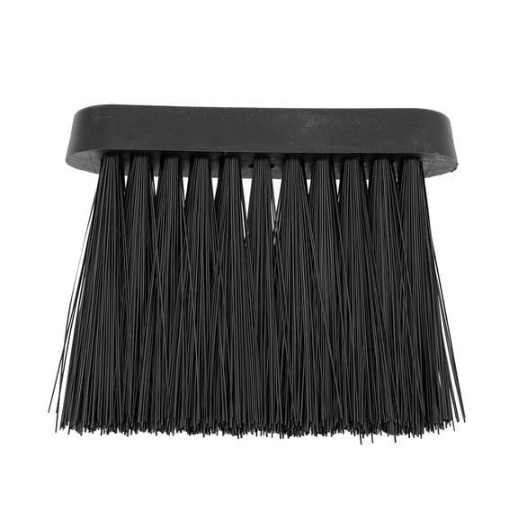QIFULL Fireplace Whisk Broom with Replacement Head for Thorough Hearth Ash Sweeping