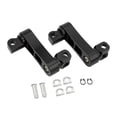 thumbnail image 4 of Motorcycle Passenger Rear Foot Peg Bracket Mount Kits Black, 4 of 8