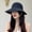 Black, variant on AirLoni sun hats for women Cotton Linen Rollable Wide Brim Sun Hat Stylish Lightweight Outdoor Outing Beach UV Sun Protection Foldable straw hats Sunshade Hat Black,One Size