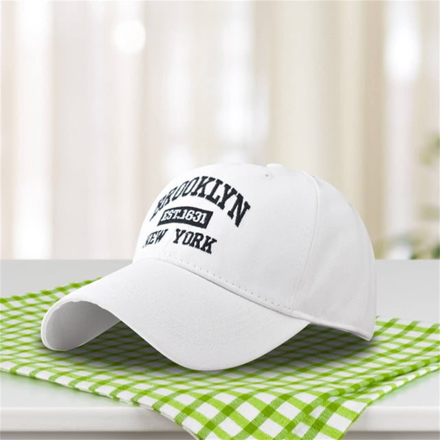 Alphabet Embroidery Solid Color Duck Hat Trend Personality Outdoor Print Breathable Mesh Hat